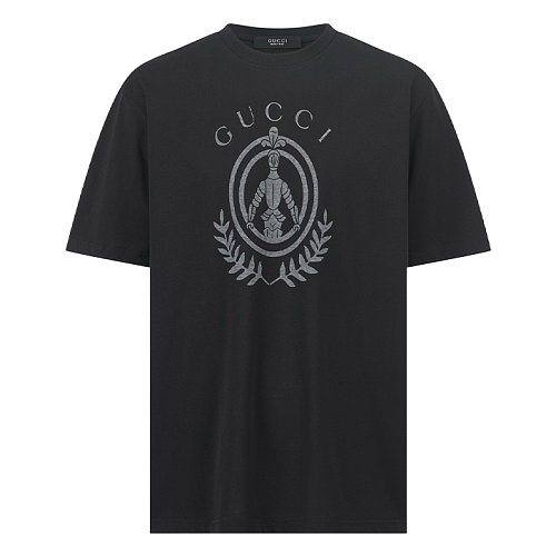 Gucci Printed Logo Short-Sleeve T-Shirt