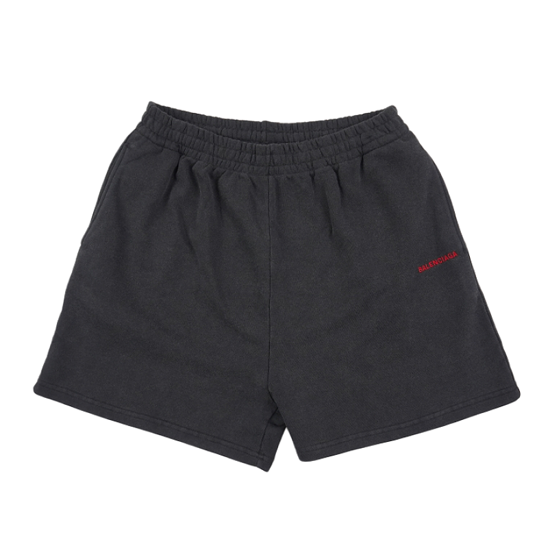 Shorts With Small Parisian Logo Embroidered Shorts