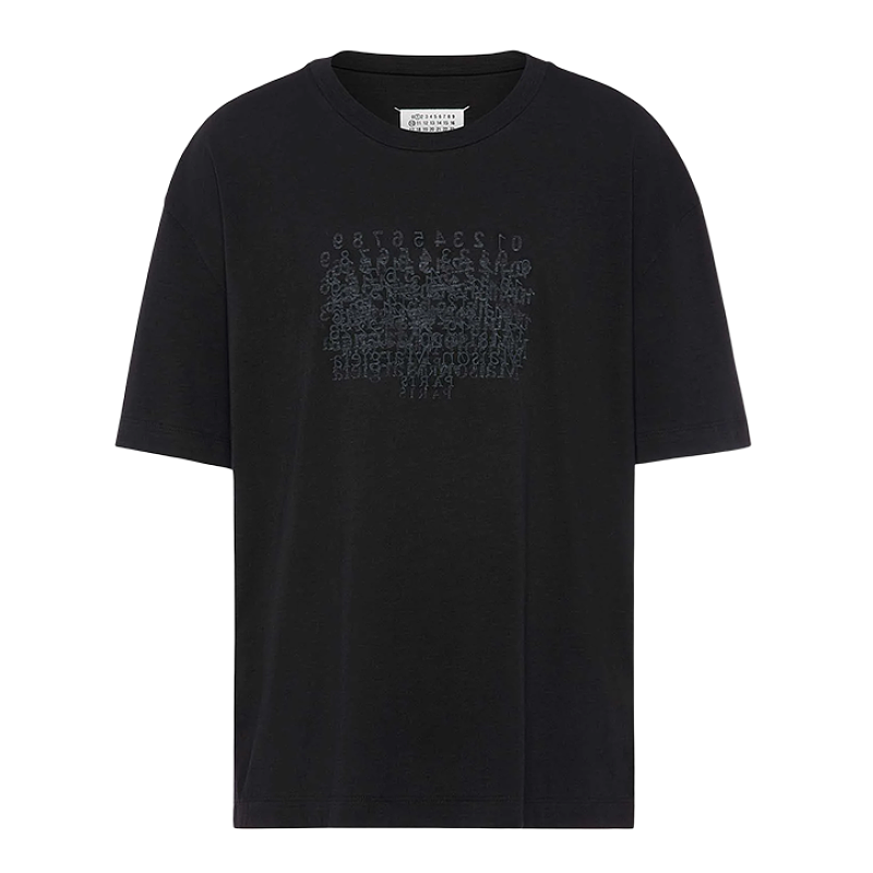 Maison Margiela Reverse Embroidery Short-Sleeve T-Shirt