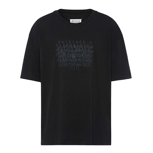 Maison Margiela Reverse Embroidery Short-Sleeve T-Shirt