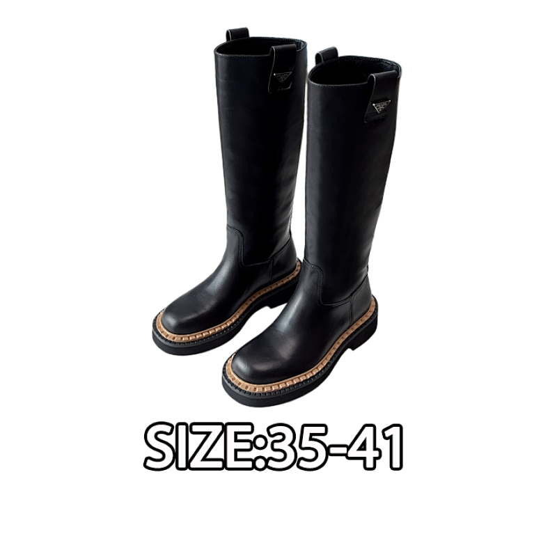 Prada Classic Triangle Logo Slip-On Boots An Absolute Showstopper This Is A Series That Be