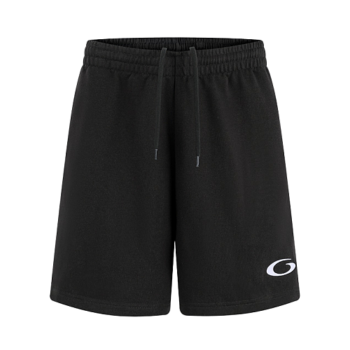 Solid Color Cotton Sports Shorts With Slant Pockets