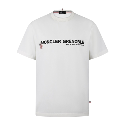 Logo Cotton Letter Print Blend T-ShirtItem ID
