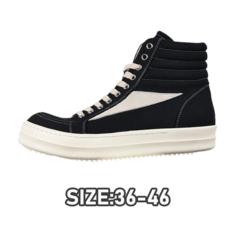 Rick Owens R O Canvas Vans High Top