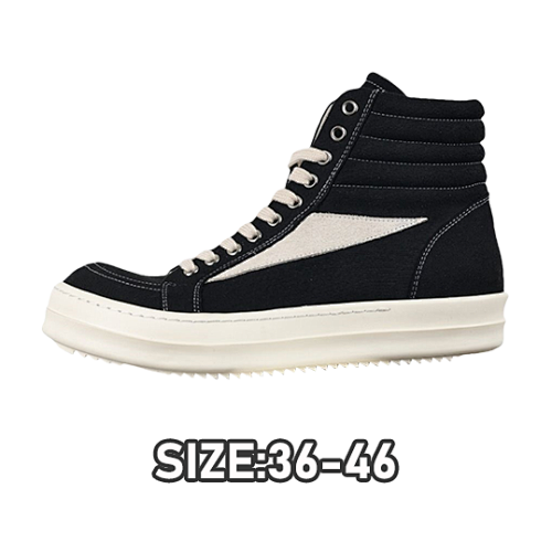 Rick Owens R O Canvas Vans High Top