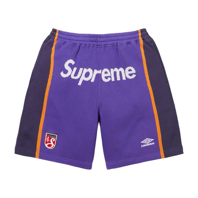 Supreme Patchwork Knit American Football Shorts