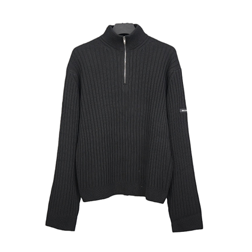Paris Striped Sweater With Sleeve Patch