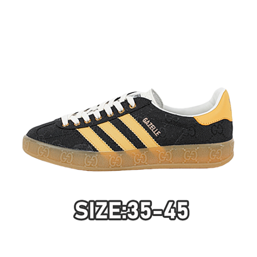Gucci G Ucci X Adidas Color Blocked Training Series Board Shoes