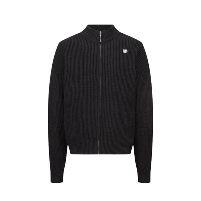 Celine Arc De Triomphe Embroidered Knitted CardiganItem ID