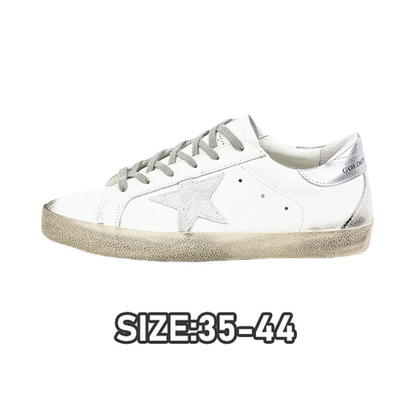 G Gdb Dirty Shoes Sports Shoes Casual Dirty Series Silver White