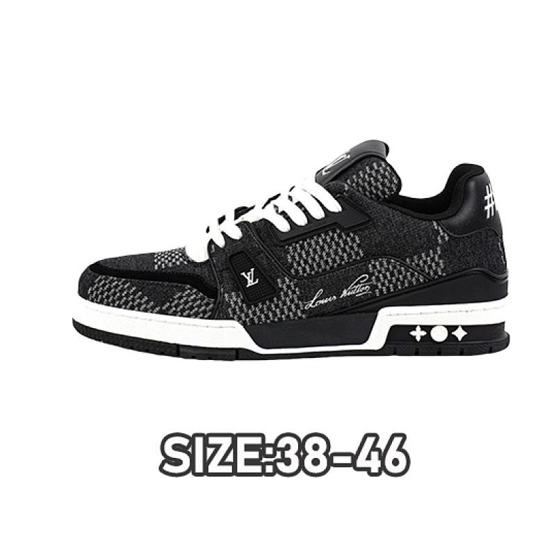Louis Vuitton L V Trainer Black