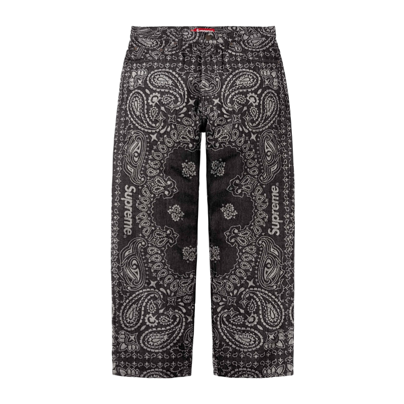 Supreme Paisley-print Jeans