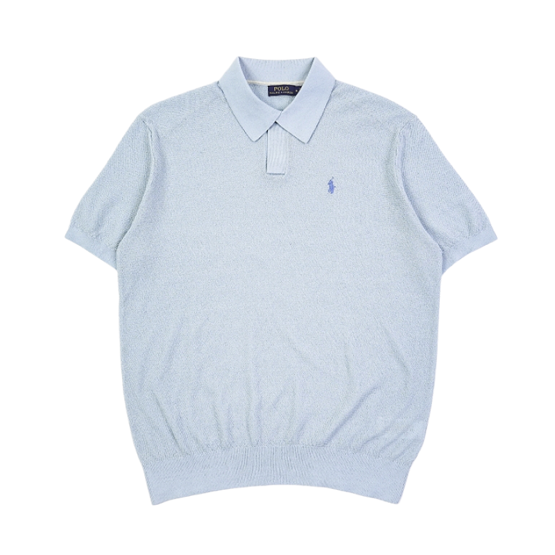 Pony Logo Button-Down Polo Short Sleeve