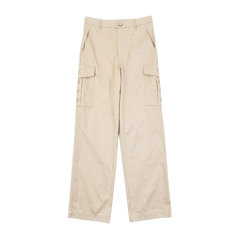 Louis Vuitton Embroidered Pocket Pants Khaki