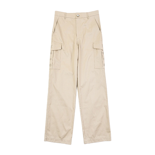 Louis Vuitton Embroidered Pocket Pants Khaki