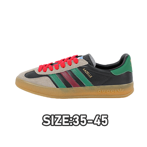 Gucci G Ucci X Adidas Color Blocked Training Series Board Shoes