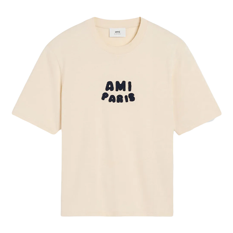 A MI Towel Embroidery Short Sleeve
