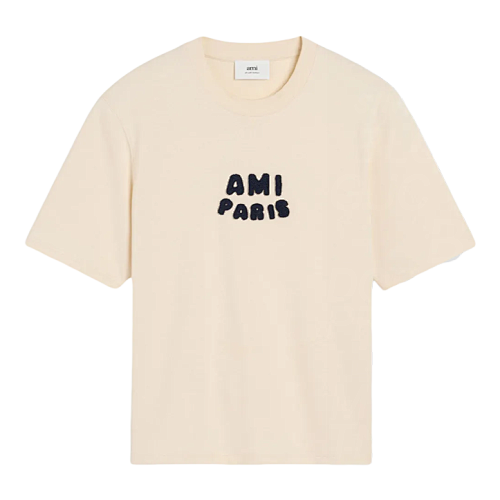 A MI Towel Embroidery Short Sleeve