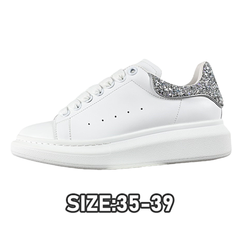 Alexander McQueen A Mc White Shoes