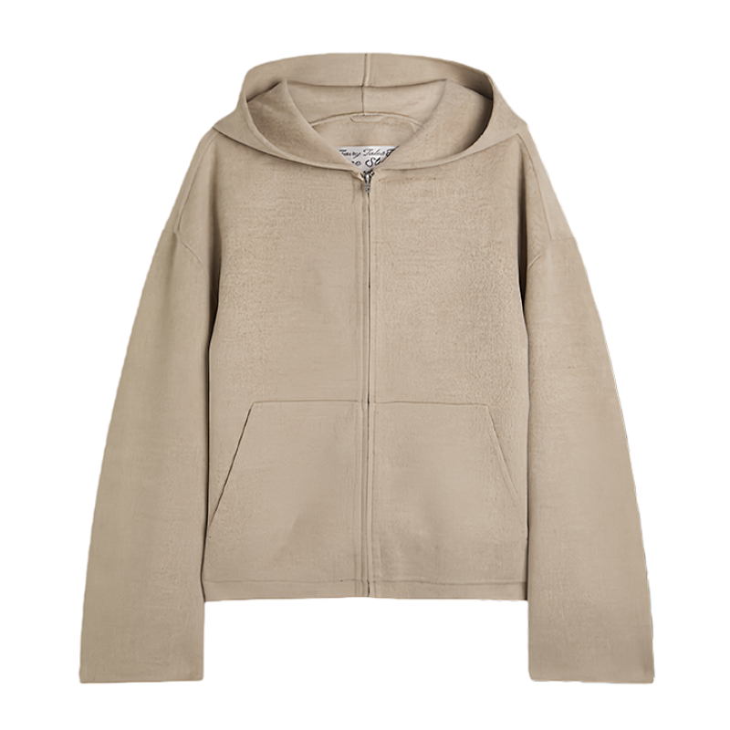 Cashmere Hooded Jacket