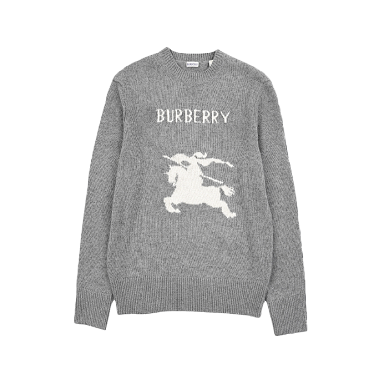 Warhorse Jacquard Crew Neck Sweater