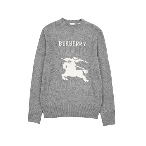 Warhorse Jacquard Crew Neck Sweater