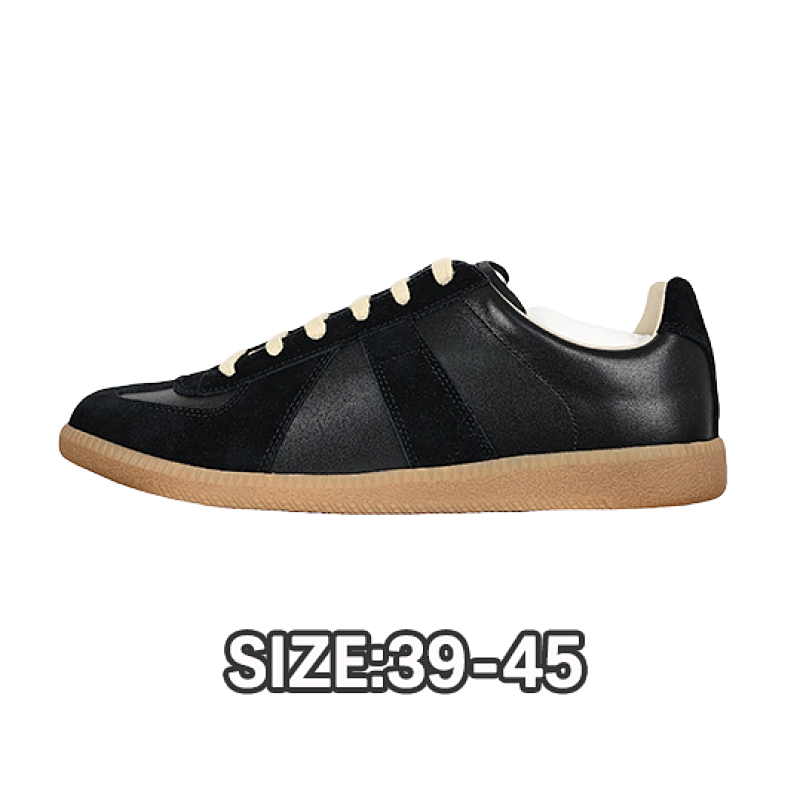 Maison Margiela M Aison Margiela Calfskin Replica Retro Low Cut Fashion Training Shoes