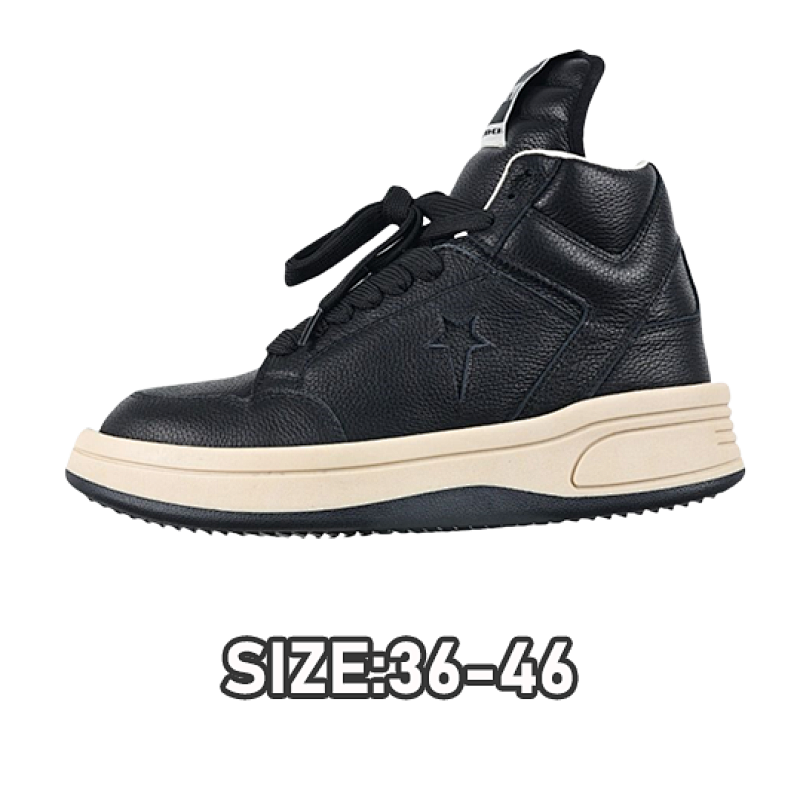 Rick Owens R Ickowens X C Onverse High-top Platform Sneakers