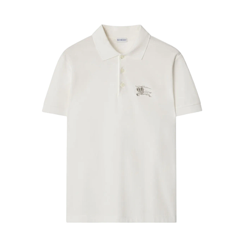 Spring Summer Embroidered Warhorse Polo