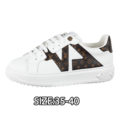 Louis Vuitton White Sneakers Sports Shoes