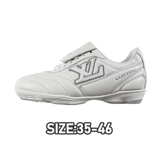 Louis Vuitton L V Lw22 Footprint Sneakers White
