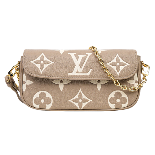 Louis Vuitton All-over Print Cowhide Underarm Bag
