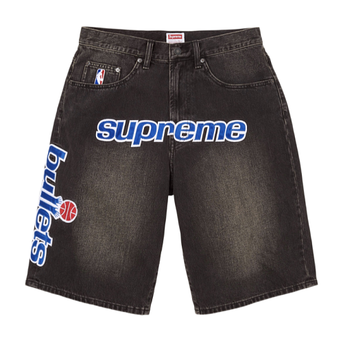 Supreme Bullets Team Denim Shorts