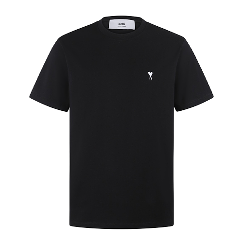 Cotton Embroidered Adc Knit Short-Sleeve T-Shirt