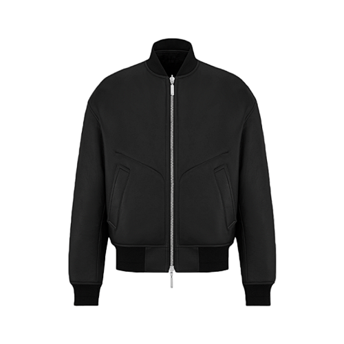 Double-sided Cotton-padded Jacket With Rattan Quilting