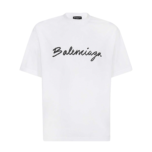 Adidas Hand-painted Signature Short-sleeved White Shirt