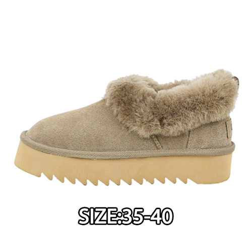Women's Snow Boots Brown