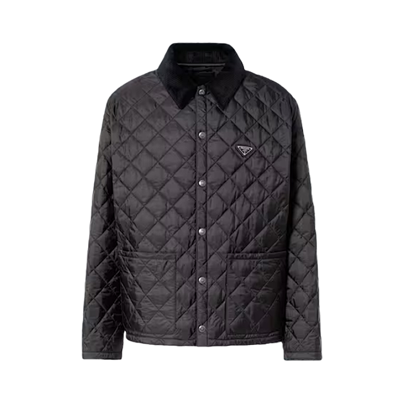 Prada Diamond Check Cotton Jacket