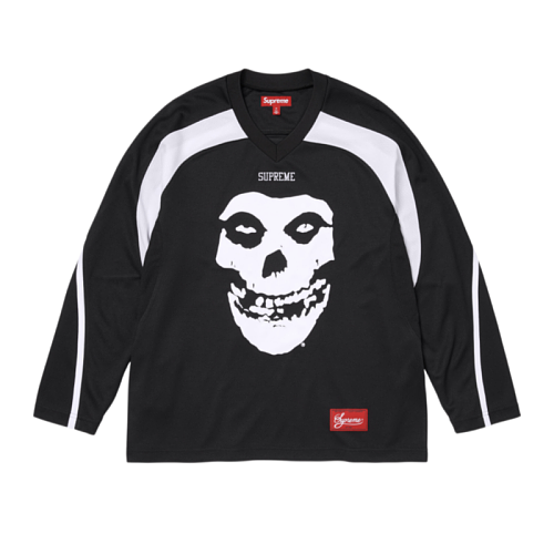 Supreme Skull-themed Hockey Jersey