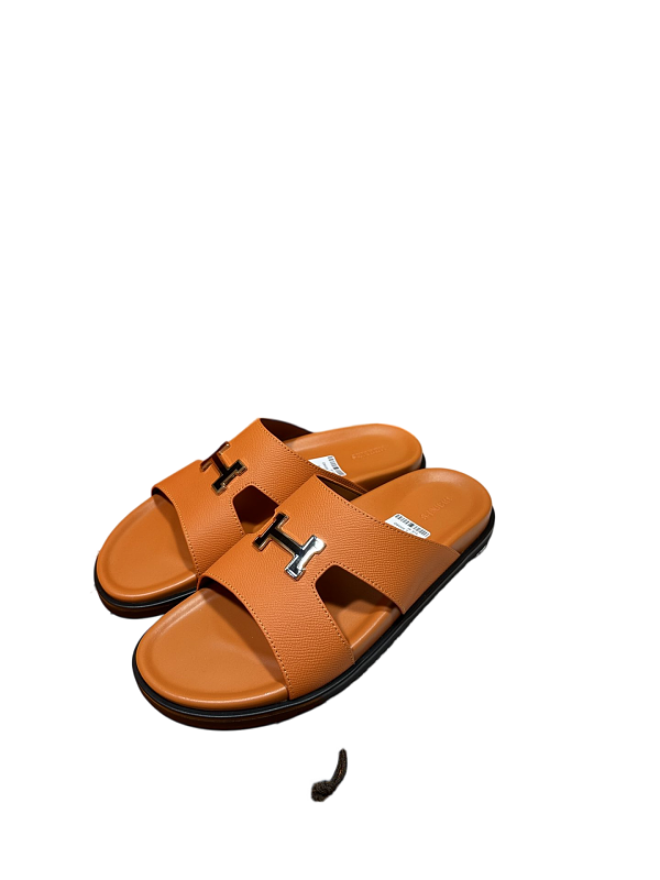 Hermès Oran Cowhide H-shaped SlippersItem ID