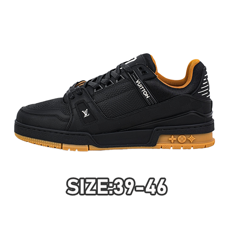 Louis Vuitton Trainer Black Sneakers