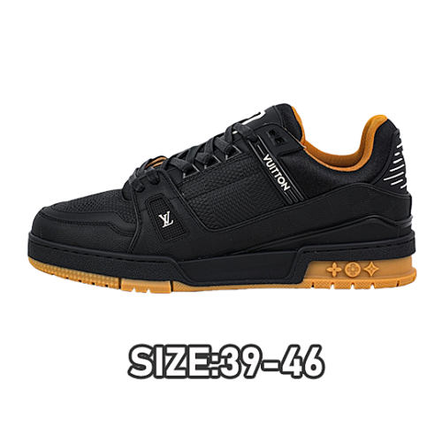 Louis Vuitton Trainer Black Sneakers