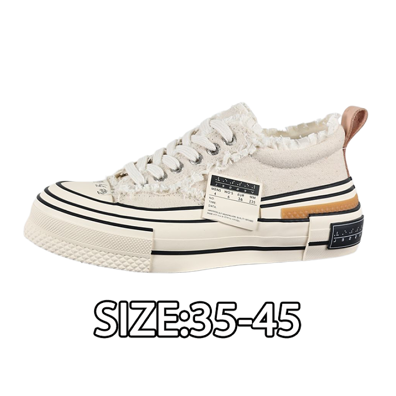 All-sulfur Beggar Shoes Off-White