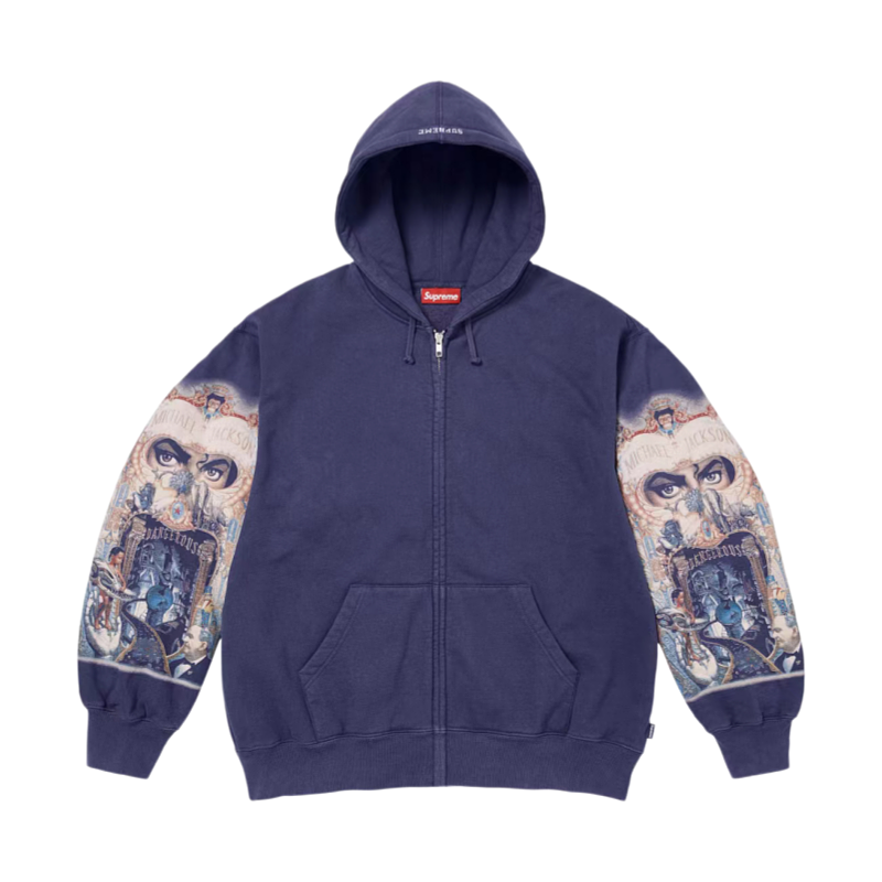 Supreme Zip-up Hoodie Sweatshirt