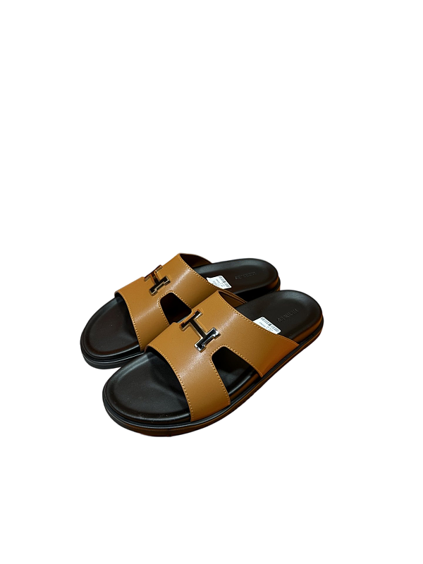 Hermès Oran Cowhide H-shaped SlippersItem ID