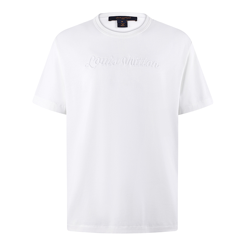 Cotton Embroidered Logo Short-Sleeve T-Shirt