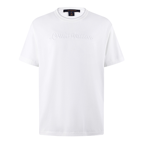 Cotton Embroidered Logo Short-Sleeve T-Shirt