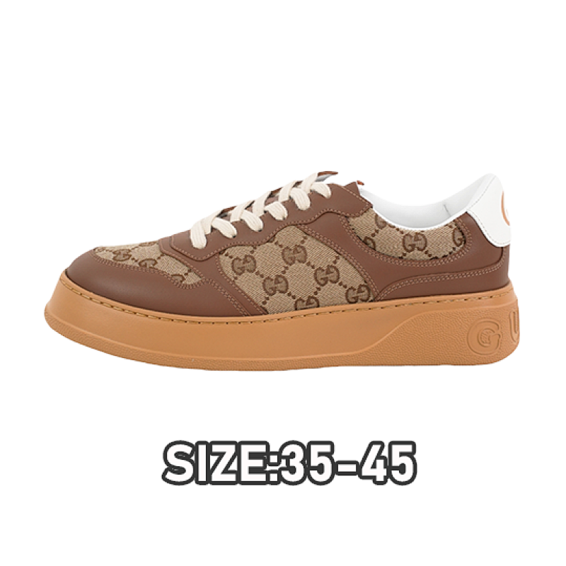 Gucci G Ucci Chunky B Screener GG Biscuit Coffee Color