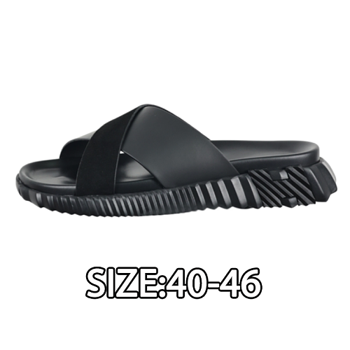 Hermès Platform Calfskin Platform Sandals I N Black