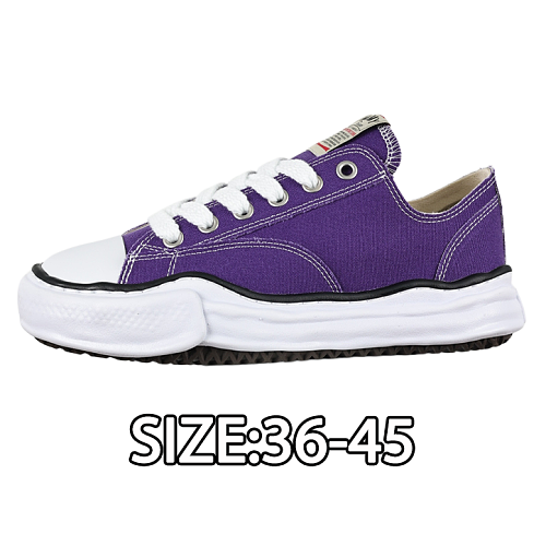 Fully Vulcanized Slip-on Shoes Purple